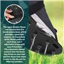 Chaussures d'a&eacute;ration de gazon Garden Mile&reg; - A&eacute;rateur de gazon avec pointes de 13&nbsp;x 5&nbsp;cm et sangles