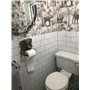 Homezone Grand Éléphant Papier Toilette Support de Rouleau Montage Mural Toilette Papier Tissu Distributeur Tissu Support Salle 