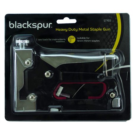 Blackspur BB-ST103 Pistolet agrafeur en métal