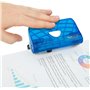 Rapesco 1719 Set Bug Agrafeuse et 810-P Perforatrice 2 Trous avec 1000 Agrafes 26/6 mm, Bleu Transparent