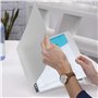 Rapesco 1630 Pochette Grande Capacité pour Classeurs Anneaux A4, Couleurs Transparents Assortis, Lot de 5