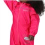 Regatta Puddle IV - Combinaison imperméable - Mixte Enfant - -Rose (Jem)-Taille : 6-12 mois (80 EU)
