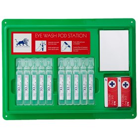 Steroplast Station de nettoyage pour yeux avec miroir