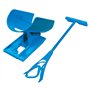 Aidapt Bathroom Ltd Enfile Chaussette avec Chausse Pied Bleu VM947B