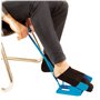 Aidapt Bathroom Ltd Enfile Chaussette avec Chausse Pied Bleu VM947B
