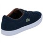 Lacoste Pour Homme pour homme Straightset sur toile Baskets en bleu foncé – UK 8.5