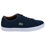 Lacoste Pour Homme pour homme Straightset sur toile Baskets en bleu foncé – UK 8.5