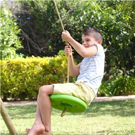 TP Toys Balancoire Bouton | Idéal pour Une Utilisation avec Les portiques de balançoire | 3 Ans et Plus | Corde Douce au Toucher