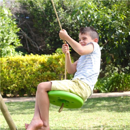 TP Toys Balancoire Bouton | Idéal pour Une Utilisation avec Les portiques de balançoire | 3 Ans et Plus | Corde Douce au Toucher
