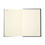 Esposti Carnet d'Adresses – Coins Métal Doré – Noir – (Taille 26cm x 12cm)
