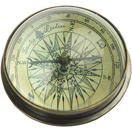 Nauticalia Presse-Papier en Forme de Boussole