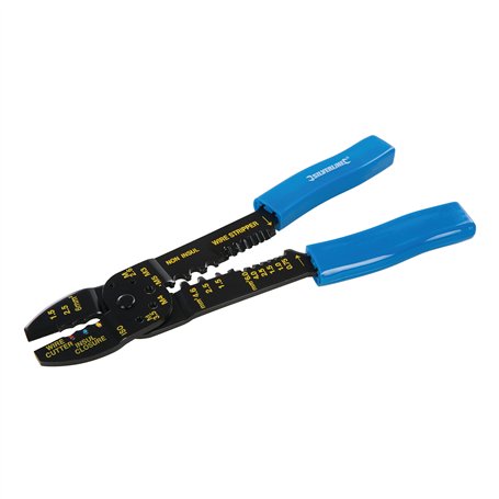 Silverline PL52 Pince à sertir et à dénuder 230 mm