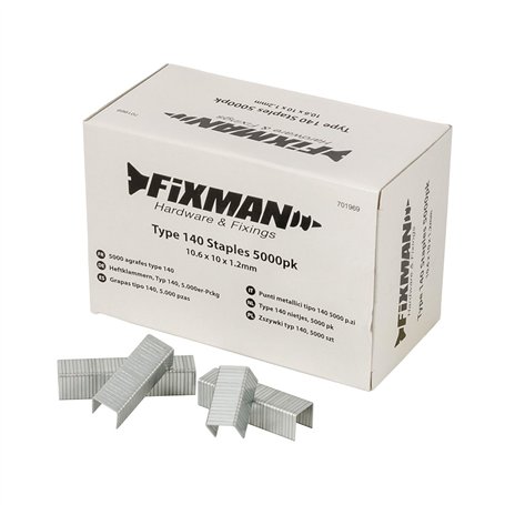Fixman 701969 5 000 agrafes type 140 10