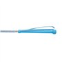 Hyschool Cravache métalliques – Bleu pâle/rose pâle – 66 cm – Cheval Fouette et cultures