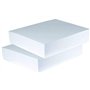 DJP Lot de 500 feuilles de papier blanc A5 pour bureau 100 g/m²