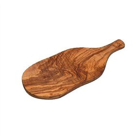 KitchenCraft World of Flavours - Planche à Découper/Plateau de Service en Bois d'Olivier