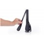 Kitchen Craft - Kit de 5 Ustensiles de Cuisine Magnétiques en Silicone, Rangement Facile, 9 x 9 x 30 cm - Noir