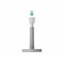 Joseph Joseph Duo Porte-rouleau de cuisine facile à déchirer (hauteur maximale du rouleau de cuisine de 24 cm), gris/blanc