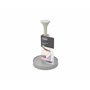 Joseph Joseph Duo Porte-rouleau de cuisine facile à déchirer (hauteur maximale du rouleau de cuisine de 24 cm), gris/blanc