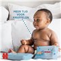 Huggies lingettes bébé Pure - 18 paquets de 56 lingettes (1008 lingettes) - 99% d'eau pure - sans parfum - fibres naturelles - n