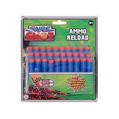 Toyland (MD - Munitions Rechargeables de 30 pièces munies de balles Rechargeables - Dart Gun