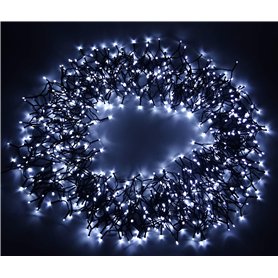 Lumières de poursuite à DEL blanches Concepts de Noël® 800 - Usage intérieur/extérieur - Boîte de commande à 8 fonctions