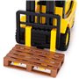 Toyland® 23 cm (9") Transpalette à Chariot élévateur à Friction - Échelle (1:16) - Jouet de Construction pour garçons avec lumiè