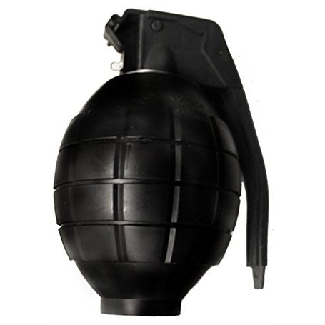 Toyland® Pack de 3 Grenades à Main Jouets Militaires Noir pour Enfants - avec lumière Clignotante et Son - Jeu de rôle