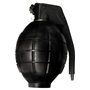 Toyland® Pack de 3 Grenades à Main Jouets Militaires Noir pour Enfants - avec lumière Clignotante et Son - Jeu de rôle