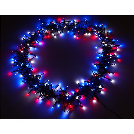 Christmas Concepts® LED Chasing Lights - Intérieur/Extérieur - Boîtier de commande à 8 fonctions (rouge