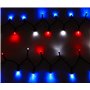 Christmas Concepts® LED Chasing Lights - Intérieur/Extérieur - Boîtier de commande à 8 fonctions (rouge, blanc et bleu)
