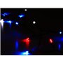 Christmas Concepts® LED Chasing Lights - Intérieur/Extérieur - Boîtier de commande à 8 fonctions (rouge, blanc et bleu)