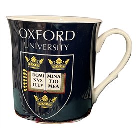 Elgate Mug officiel Oxford University Shield Regal en porcelaine fine dans une boîte cadeau souvenir tasse thé café cadeau souve