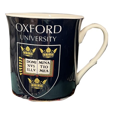 Elgate Mug officiel Oxford University Shield Regal en porcelaine fine dans une boîte cadeau souvenir tasse thé café cadeau souve