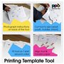 PPD Combo 70xA4 Papier Transfert Tee-Shirt, 50 Feuilles pour Textiles Blancs/Clairs et 20 pour Noirs/Foncés, Personnalisé, Jet d