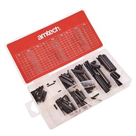 Am-Tech Assortiment de 120 goupilles cylindriques