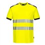 Portwest T181 PW3 T-shirt de Sécurité à Manches Courtes Haute Visibilité Orange/Marine, XXXL