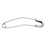 Crafters Dream Lot de 40 épingles de sûreté incurvées plaquées nickel et carbone 38 mm conçues pour le matelassage. Idéales pour