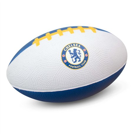 Hy-Pro Ballon de Football américain sous Licence Officielle Chelsea F.C. Mini Mousse | Bleu