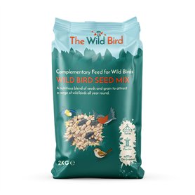 The Wild Bird Mélange de graines pour Oiseaux 2 kg – Nourriture pour Toutes Les Saisons – Pleine de nutriments et d'énergie