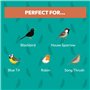 The Wild Bird Mélange de graines pour Oiseaux 2 kg – Nourriture pour Toutes Les Saisons – Pleine de nutriments et d'énergie