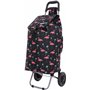 Hoppa 47L Chariot à roulettes léger à 2 Roues - Chariot de Courses Pliable et résistant - Poussette de marché imperméable de qua