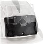 JSP Casque EVOLite® Porte-Card - CR2 Gris - ventilé - crémaillère - Blanc (AJB170-D00-100)