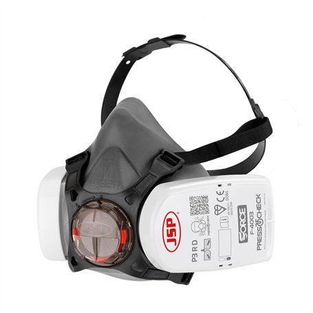 JSP Masque Force®8 M avec cartouches PressToCheck™ P3 (BHT0A3-0L5-N00)