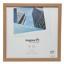 Hampton Frames SORBONNE SOR1212NG - Cadre photo carré en plexiglas sans verre - Effet chêne - Format 12x12 (30 x 30 cm)