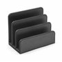 Osco Porte-lettres en similicuir - noir