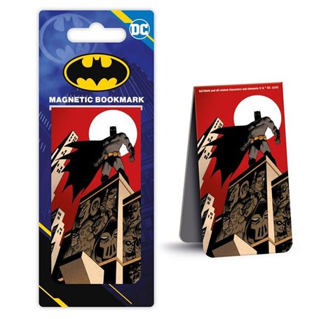 Pyramid International Batman Villain Skyline Marque-page magnétique – Nouveau