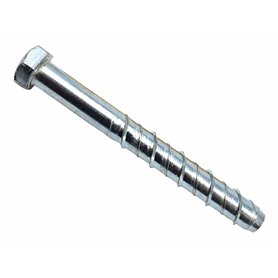 MASONMATE Lot de 10 boulons hexagonaux à béton M16 x 150 mm