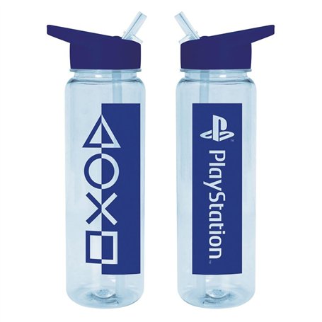 Pyramid International Playstation Gourde (design logo PS) 700 ml Bouteille d'eau en plastique pour joueurs – Produit sous licenc