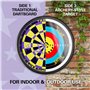 Target Darts Luke Littler Ensemble de Jeu de Fléchettes Magnétique pour Enfants | Édition Joueur « The Nuke » Ensemble de Jeu de